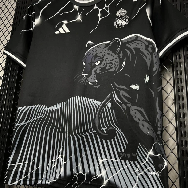 Real Madrid Black Panther special Edition 24/25 Football team shirt jersey