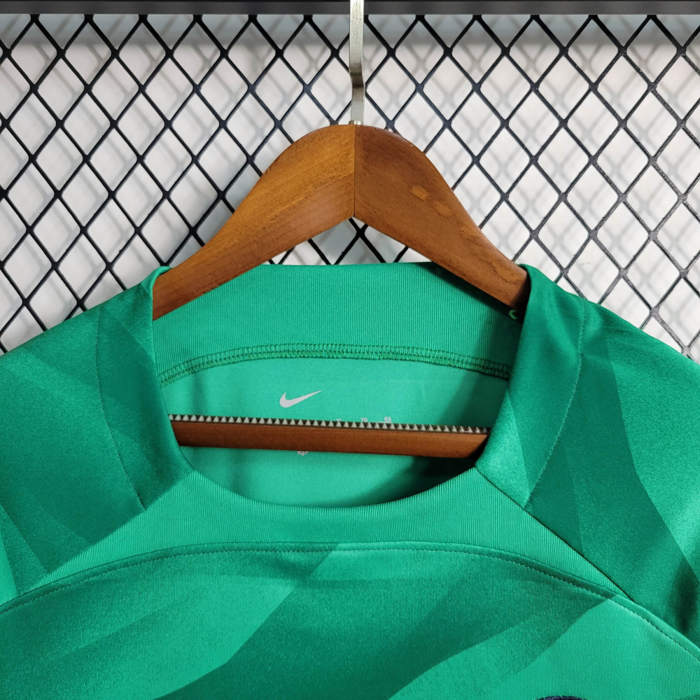 23/24 PSG Green Goalkeeper Size S-XXL