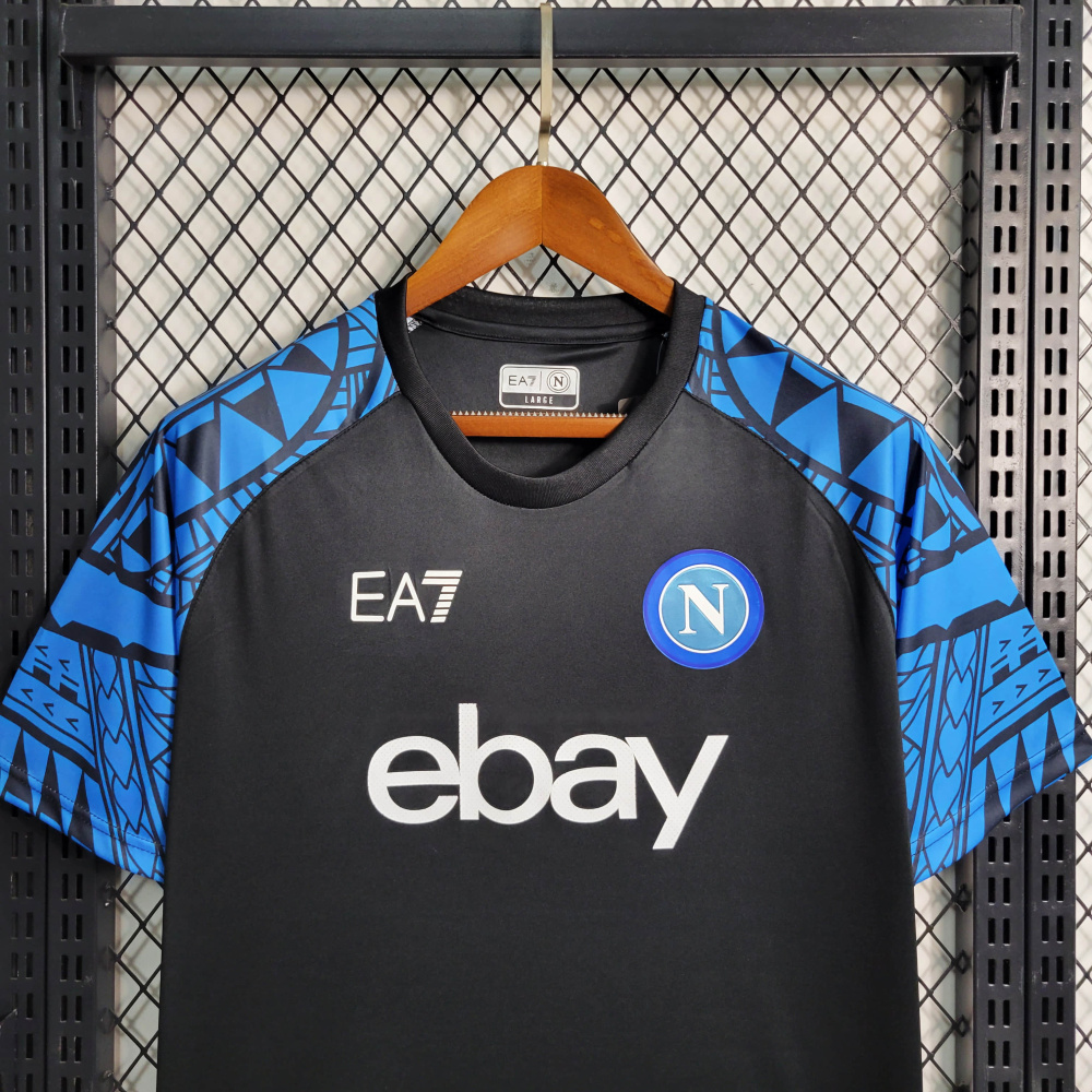 23/24 Napoli Black Training Suit Size S-4XL