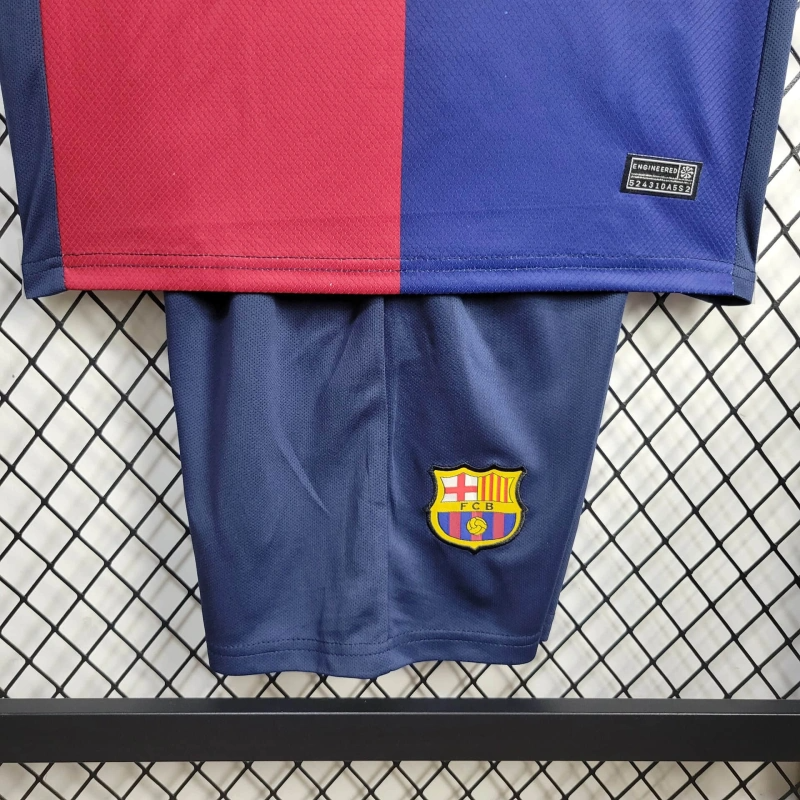 Barcelona home KlDS 24/25 Footbal team shirt jersey