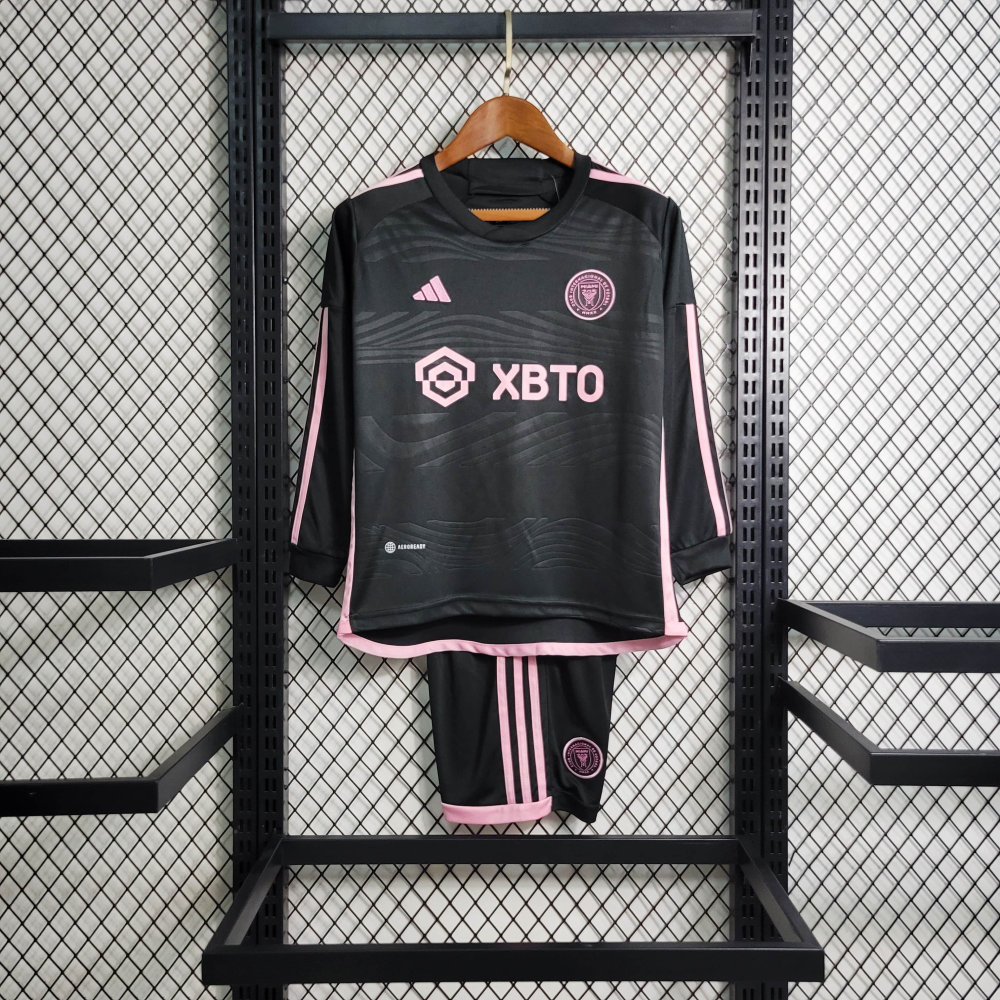 23/24 kids intermiamicf away long sleeve sizes 16-28