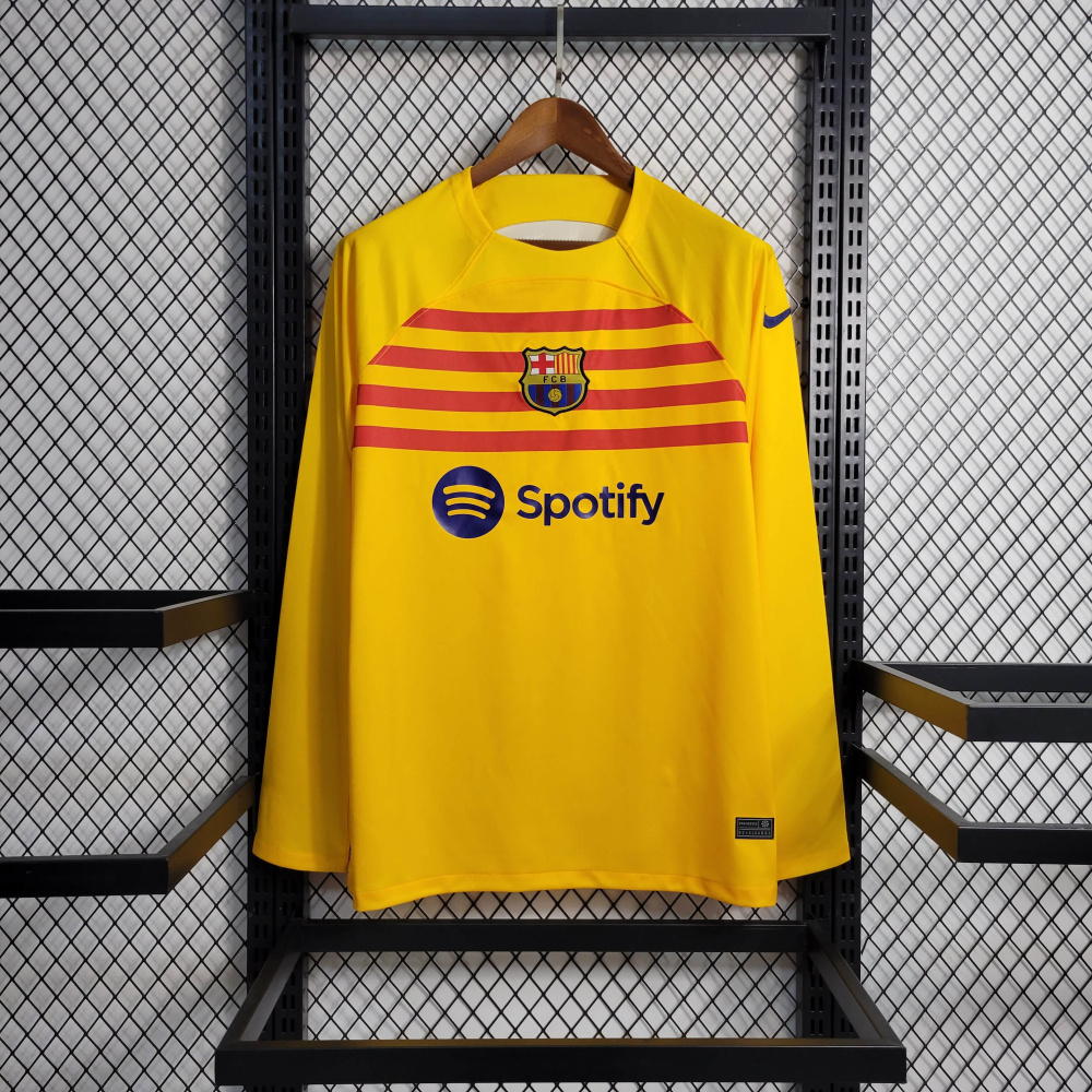 23/24 long sleeve Barcelona 4 away size S-XXL