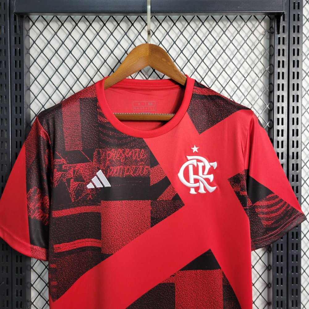 23/24 Flamengo before the game red size S-4XL