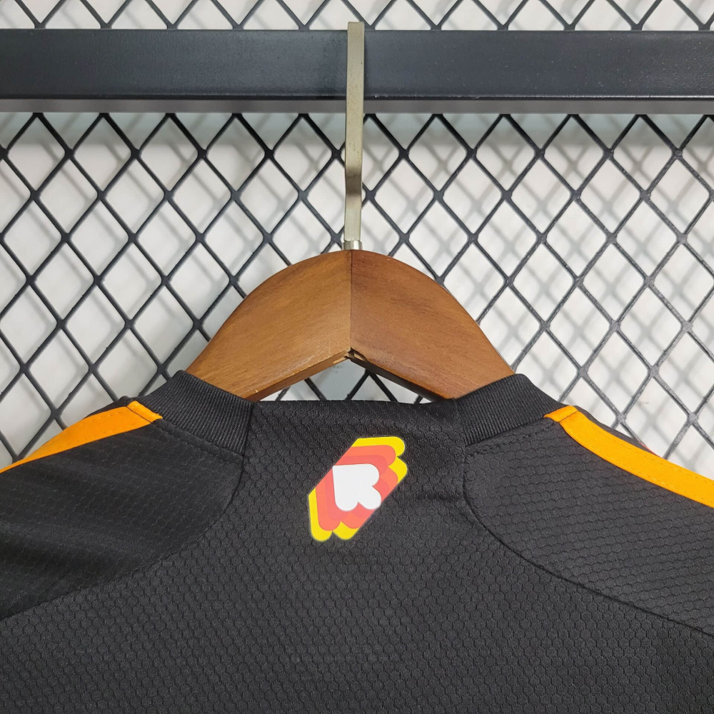 23/24 KIDS AS Roma Black 2 away  16-28
