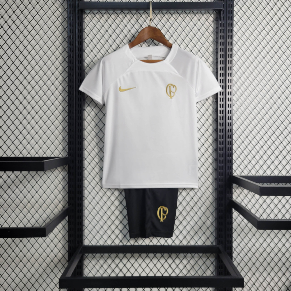 23/24 KIDS Corinthians Training Suit White Size 16-28