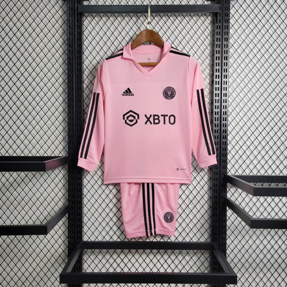 22-23 kids intermiamicf Home Long Sleeve Sizes 16-28
