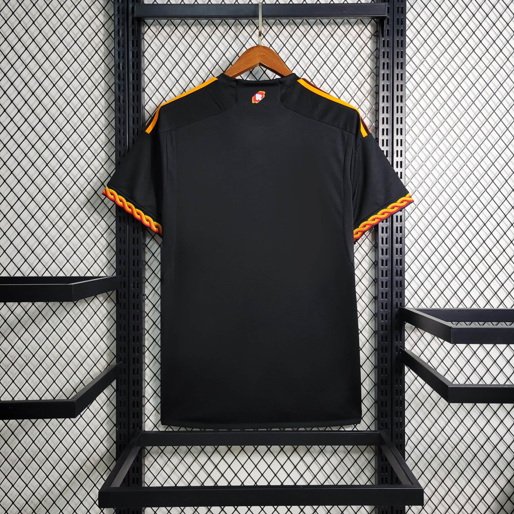 23/24 AS Roma Black 2 away size S-4XL