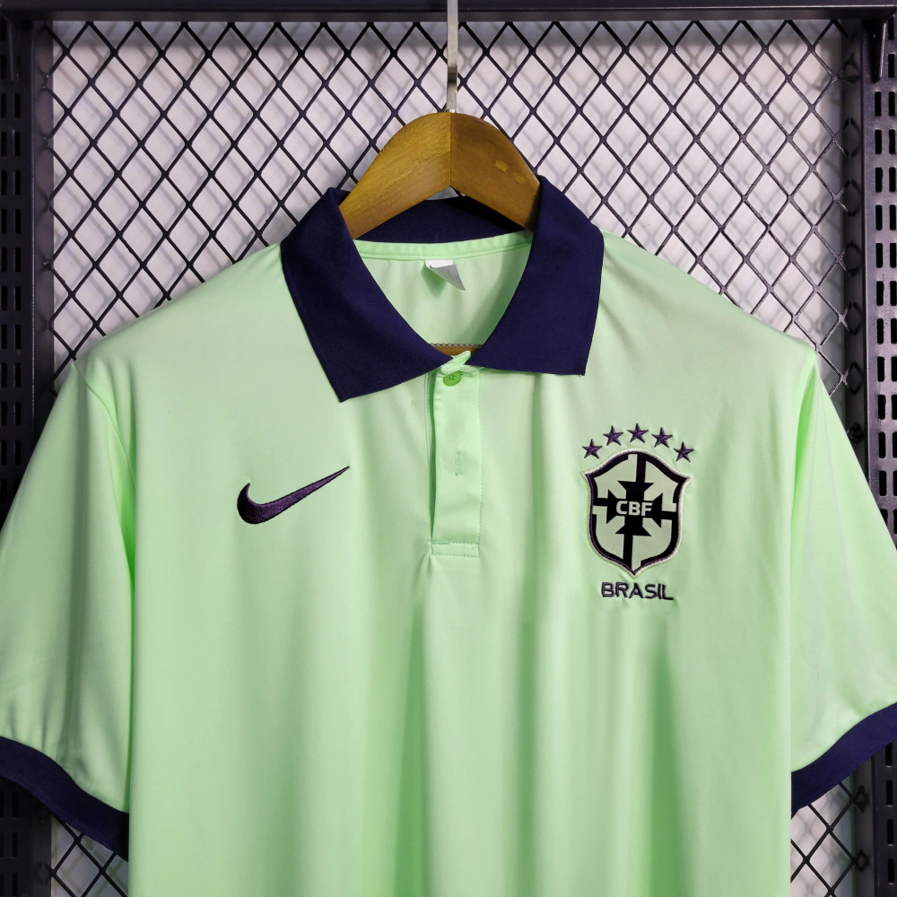 23/24 Brazil Light Green POLO Size S-XXL