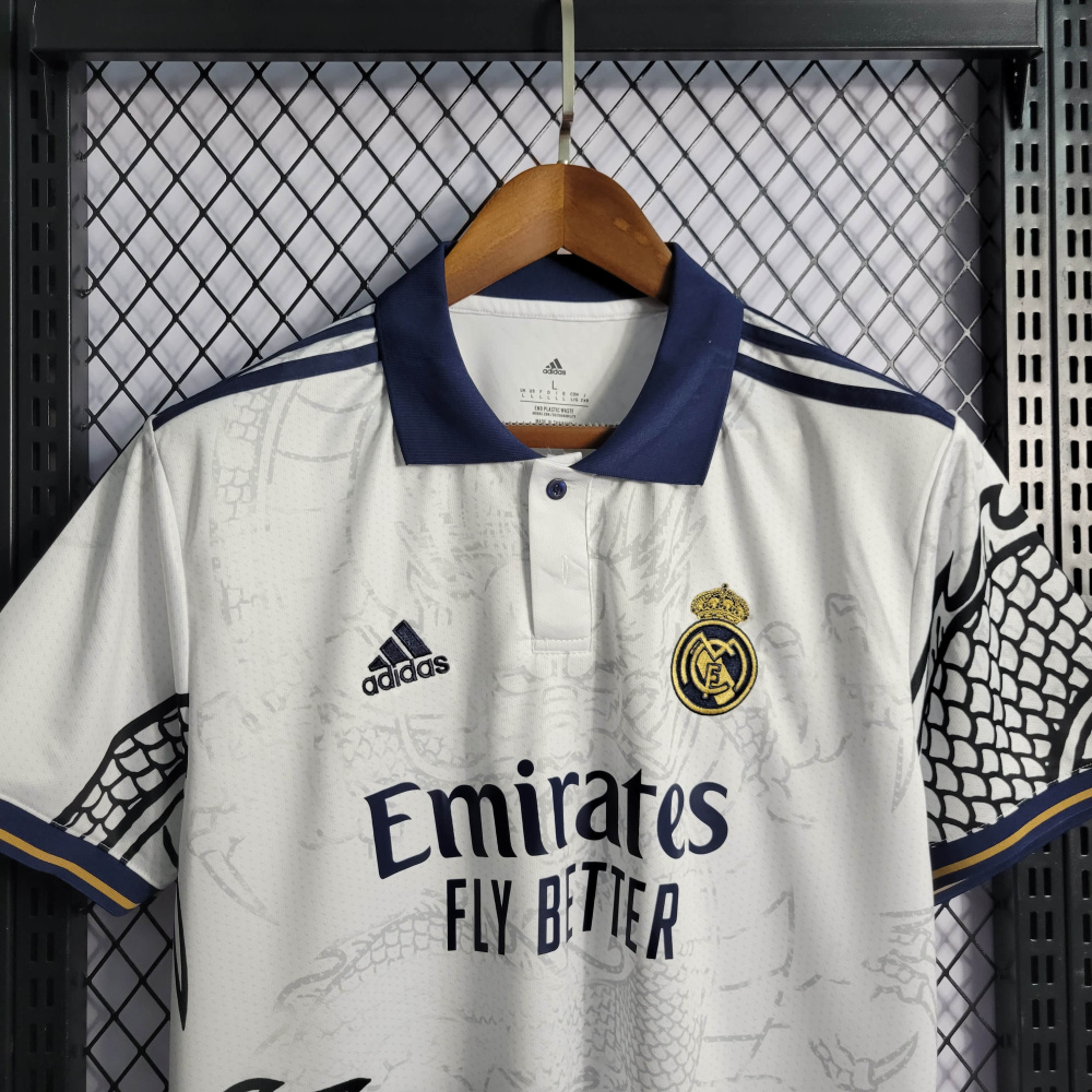 22/23 Real Madrid Chinese Dragon White S-XXL