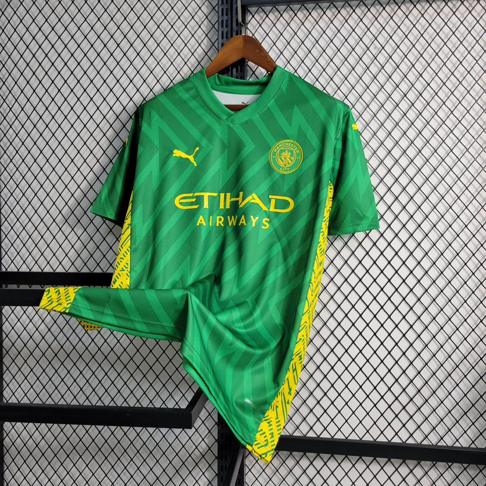 23/24 Manchester City Green Goalkeeper Size S-XXL