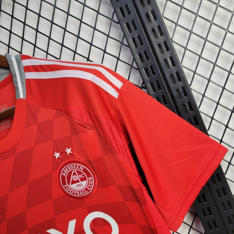 Aberdeen Home 24/25 Football team shirt jersey