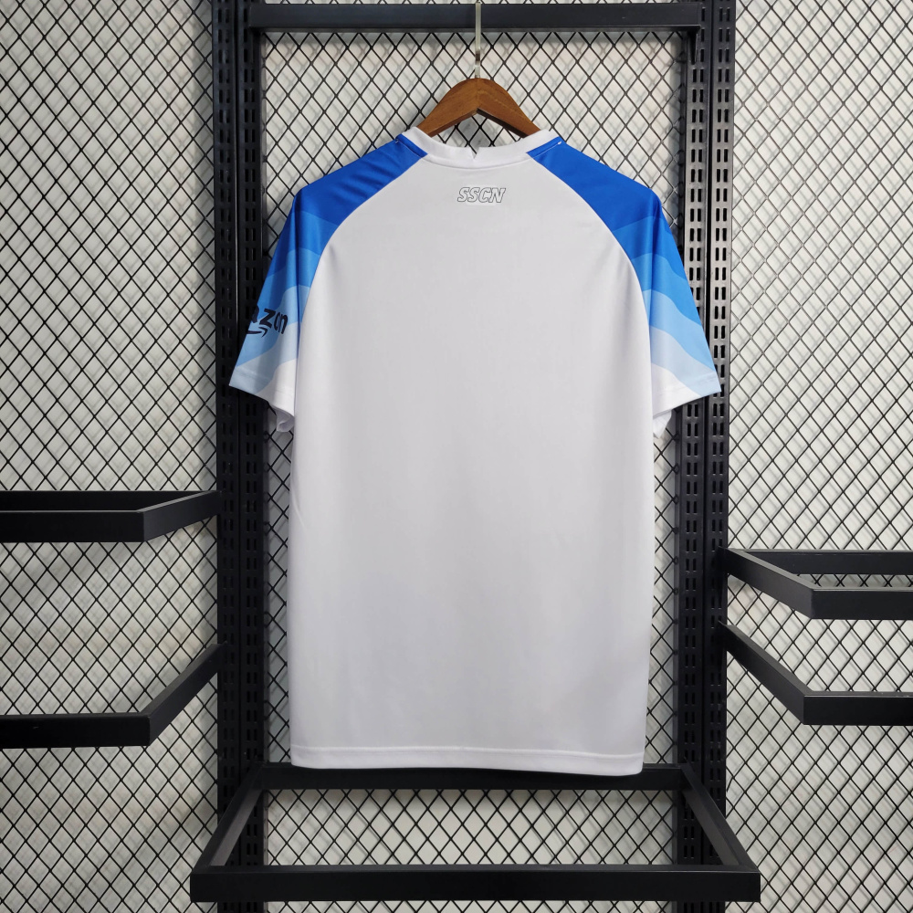 23/24 Napoli Champions Edition White Size S-XXL