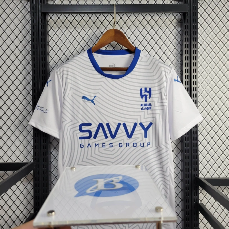 Al Hilal Away 24/25 Football team shirt jersey