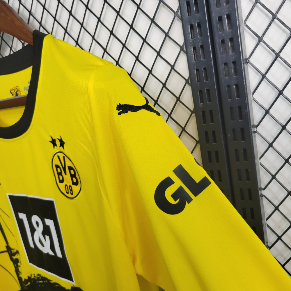 23/24 Dortmund Home Long Sleeve Size S-XXL