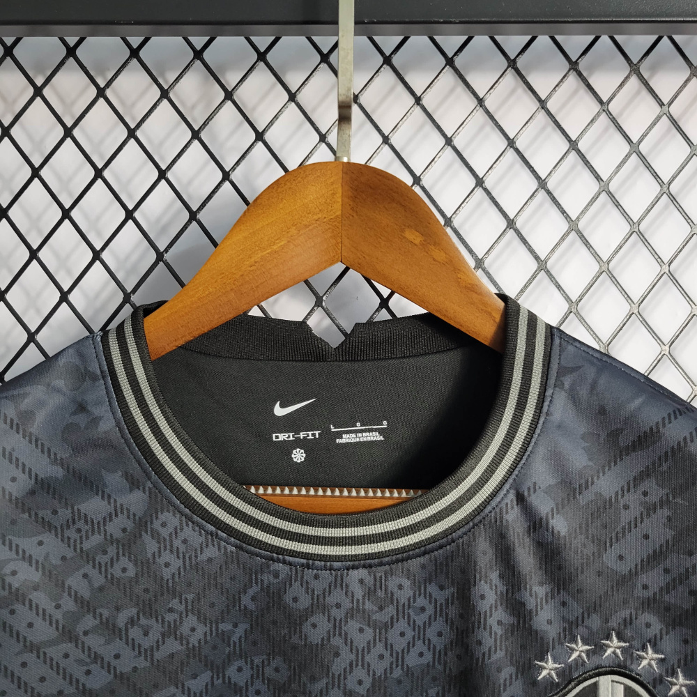 2022 Brazil Black Size S-XXL