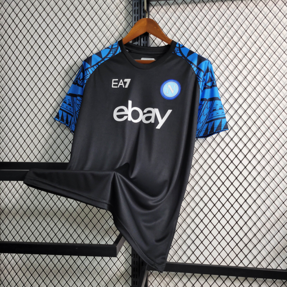 23/24 Napoli Black Training Suit Size S-4XL