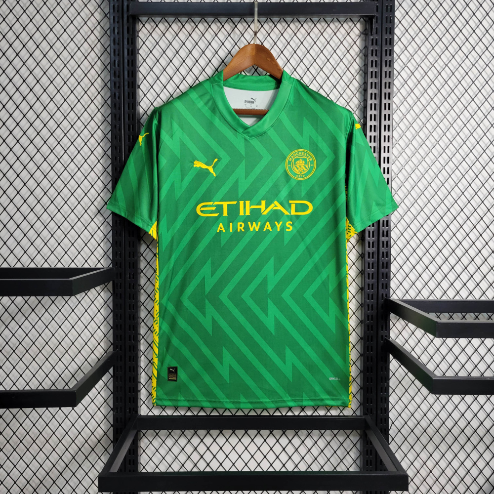 23/24 Manchester City Green Goalkeeper Size S-XXL