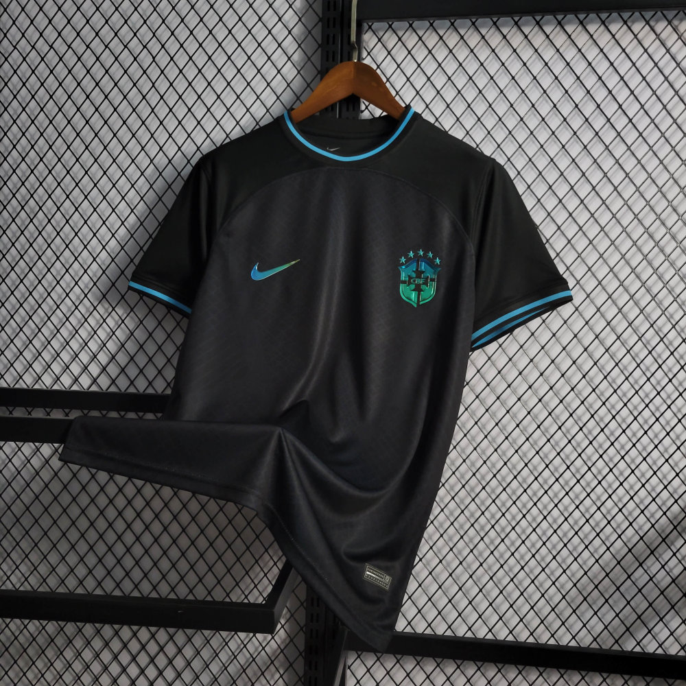 22/23 Brazil Black Commemorative Edition Size S-4XL