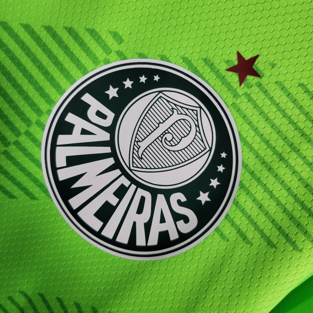 23/24 Palmeiras fluorescent green goalkeeper size S-XXL