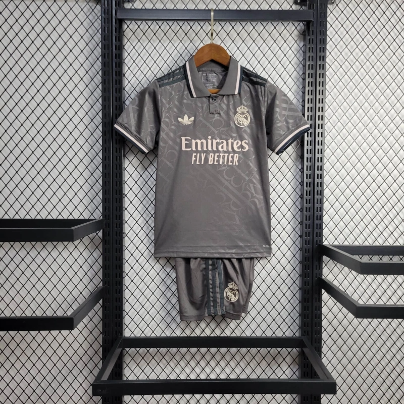 Real Madrid 2 away kids Football team shirt jersey