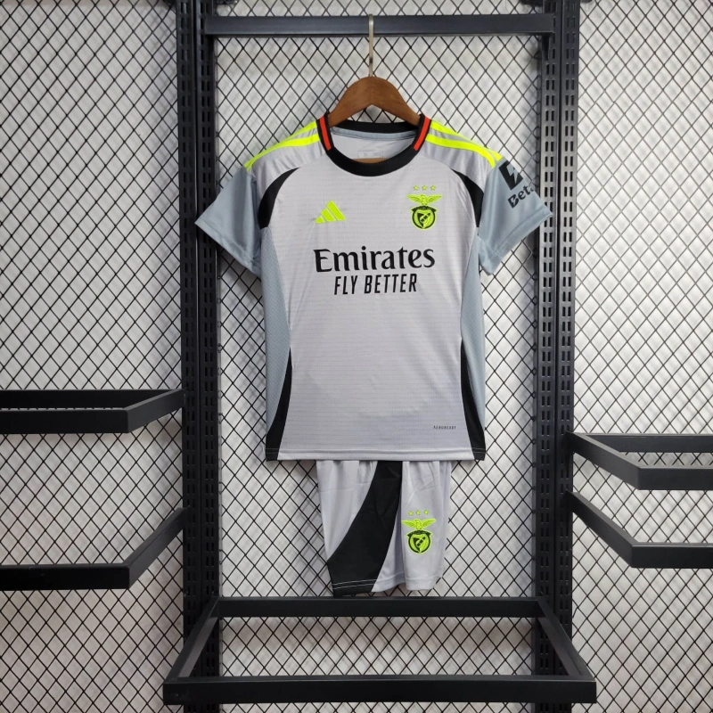 Benfica 2 away KlDS 24/25 Football team shirt jersey