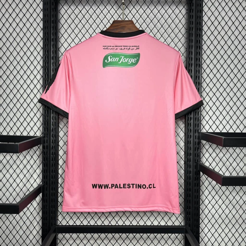 CD Palestino White Graffiti 24/25 Football team shirt Jersey