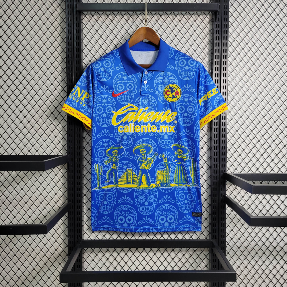 23/24 Club América  POLO Blue Special Edition Size S-4XL