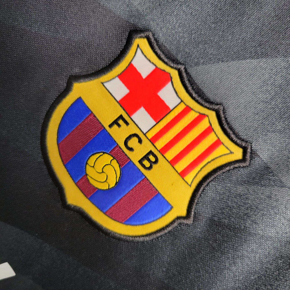 23/24 Long Sleeve Barcelona Black Goalkeeper Size S-XXL