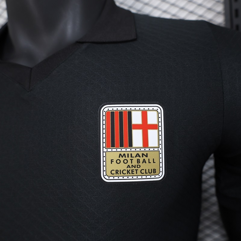 AC Milan 24-25 125th Anniversary Black GK Jersey - Player Version