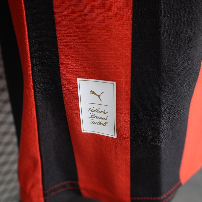 AC Milan 24-25 125th Anniversary Red Long Sleeve Jersey - Player Version