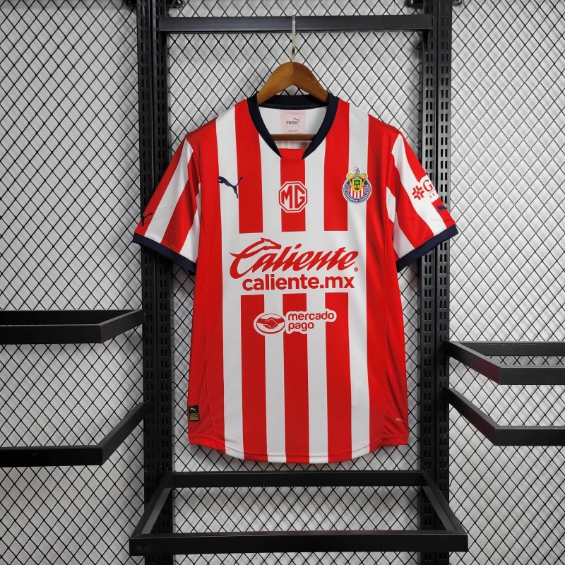 Chivas de Guadalajara 24-25 Home Stadium Jersey - Fans Version