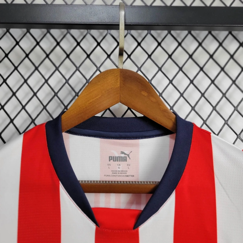 Chivas de Guadalajara 24-25 Home Stadium Jersey - Fans Version