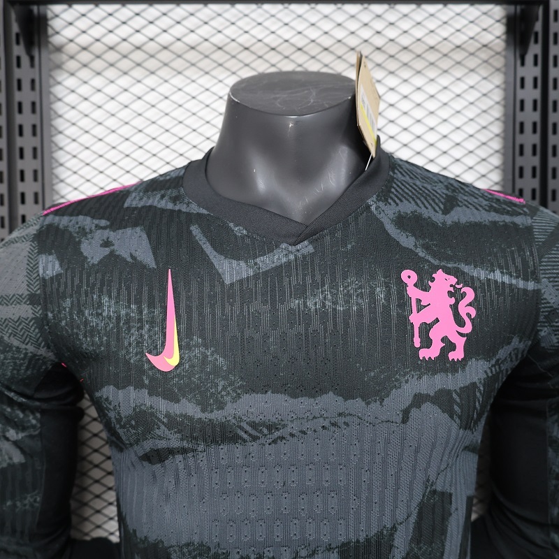 Chelsea  24-25 Third Long Sleeves Jersey - Player Version