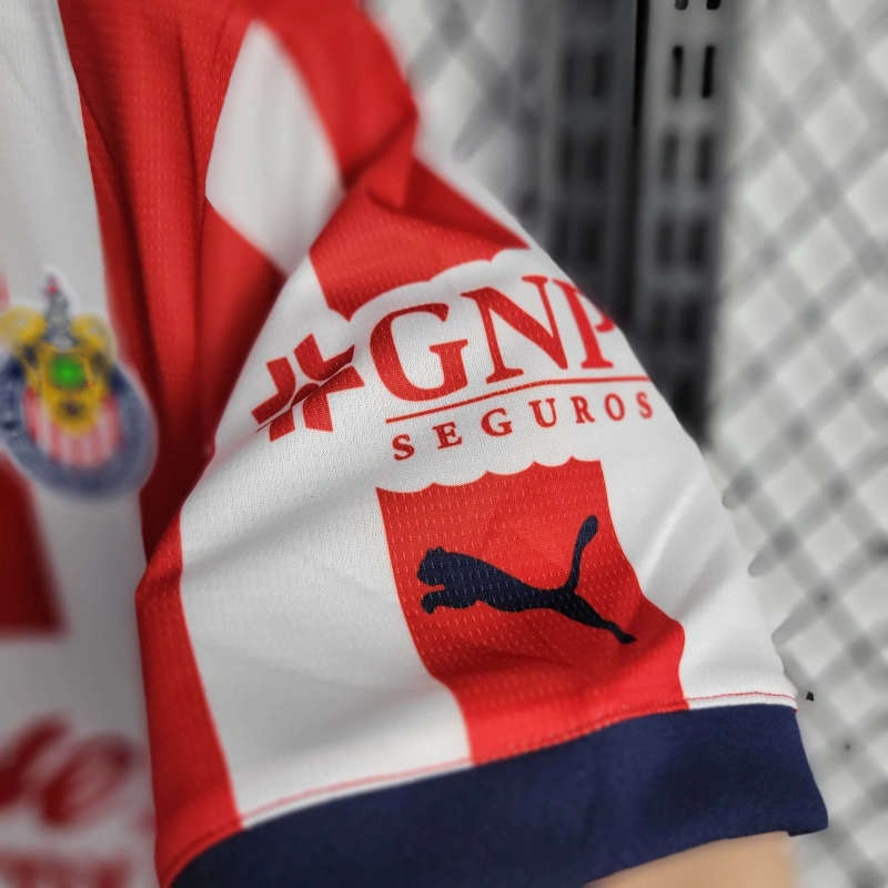 Chivas de Guadalajara 24-25 Home Stadium Jersey - Fans Version