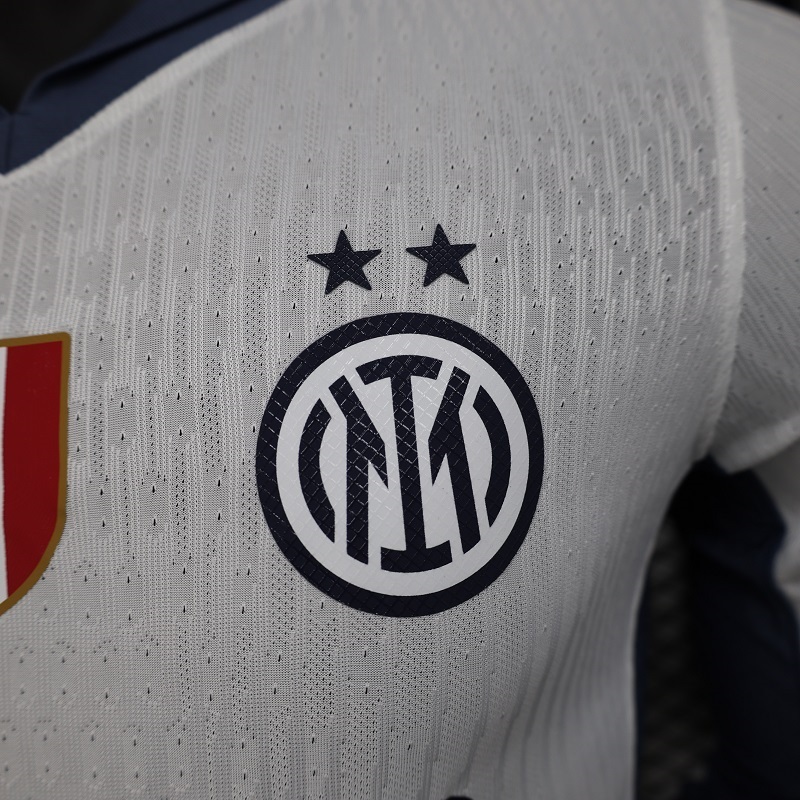Inter Milan 24-25 Away Long Jersey With Chest Advertisement - Player Version