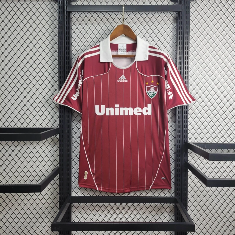 Retro Fluminense home 2007/08 Football team shirtJersey Sports shirt