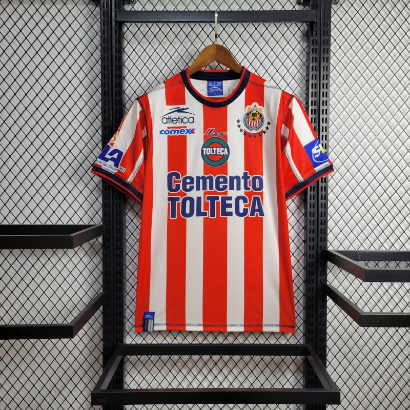 Retro Chivas USA Home 02/03 Football team shirt jerseySports shirt