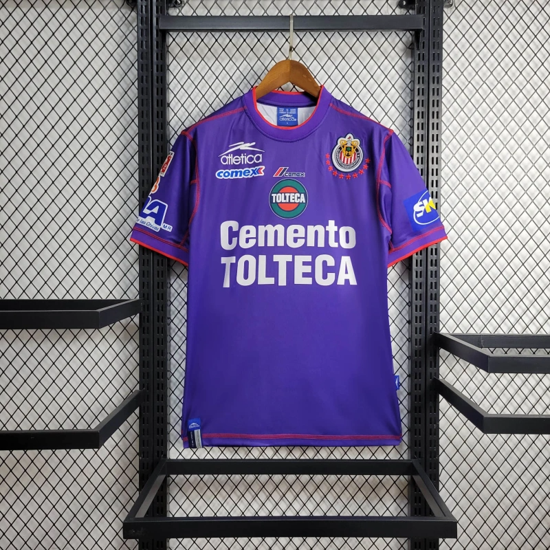 Retro Chivas USA 2 Away 02/03 Football team shirt jerseySports shirt