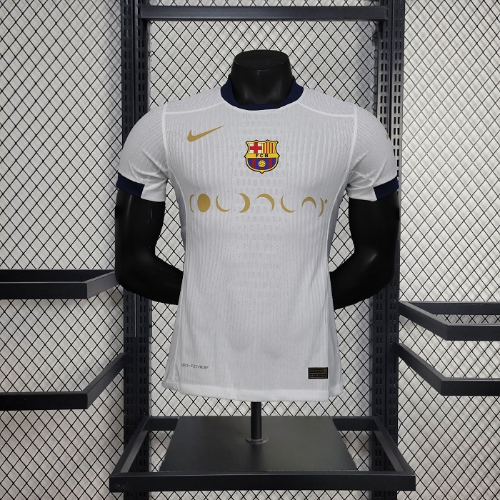 Barcelona Coldplay 24-25 White Special Edition Jersey - Player Version