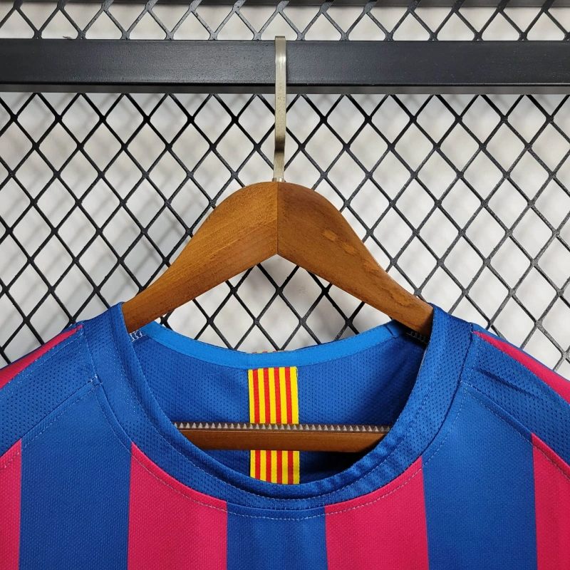 Retro Barcelona Home 05/06 Football team shirt jerseySports shirt