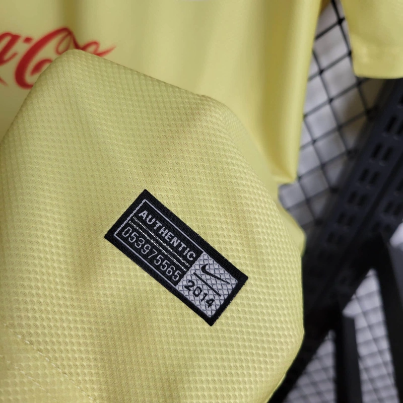 Retro Club America Home 14/15 Football team shirtJersey Sports shirt