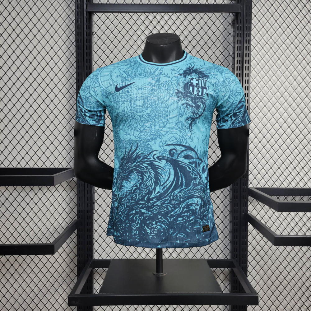 Barcelona 24-25 Blue Dargon Special Edition Jersey - Player Version