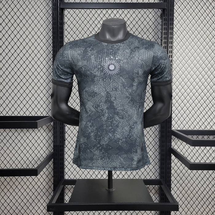Argentina 24-25 COMMA Messi Black Jersey - Black Version