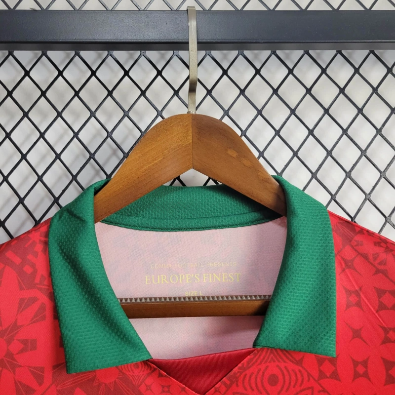 Portugal 2024-25 COMMAC.Ronaldo Jersey-Fans Version