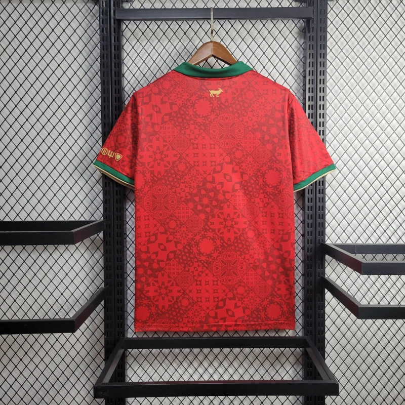 Portugal 2024-25 COMMAC.Ronaldo Jersey-Fans Version