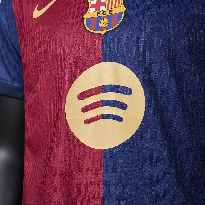 Barcelona 24-25 Supercopa Jersey with Big Logo - Player Version