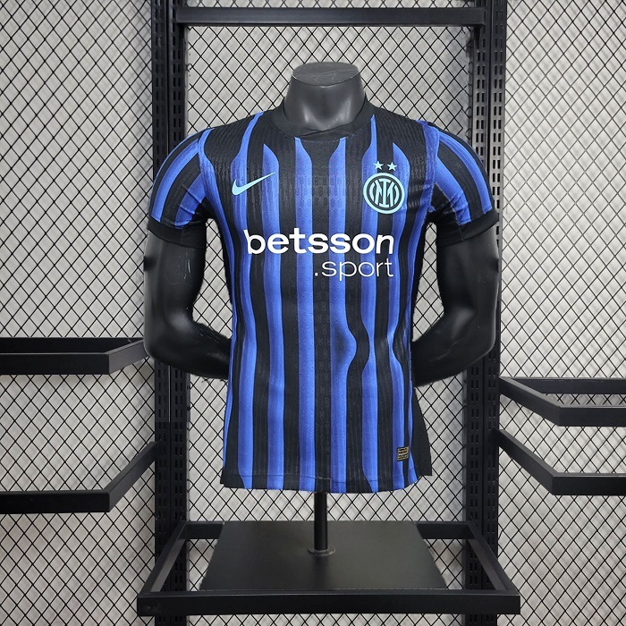 Inter Milan 24-25 Home Stadium Jersey - Player Version