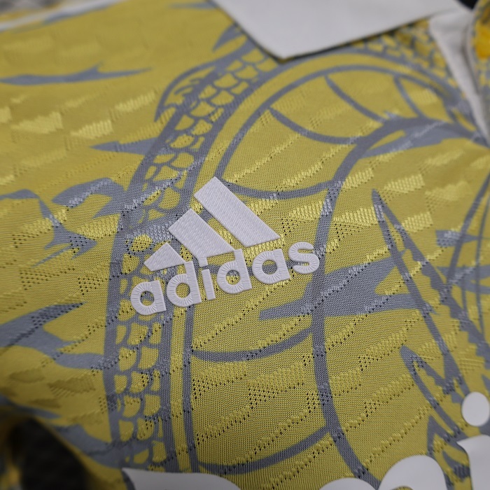 Real Madrid 24-25 yellow LOGO Special Edition Jersey - Player Version