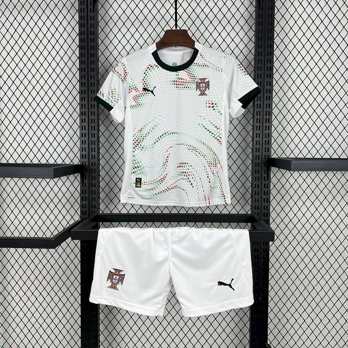 Portugal 2025-26 Away Kids Kit