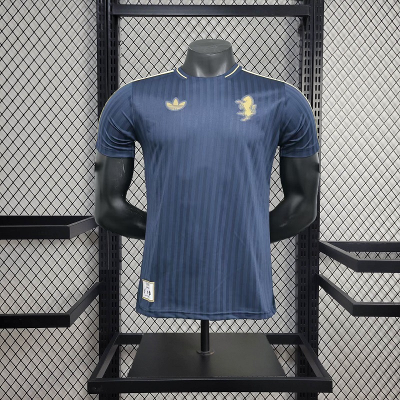 Juventus 2025 Royal Blue Icon Retro Jersey - Player Version